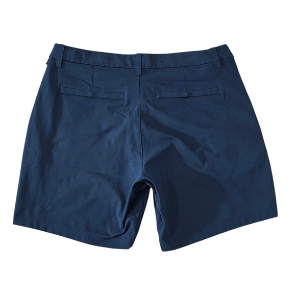 Lululemon Commission Classic-Fit Casual Shorts True Navy Mens Size 34 - Picture 3 of 7